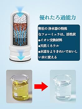 Amazon | 【2024年革新モデル】浄水器 蛇口 蛇口直結型 water